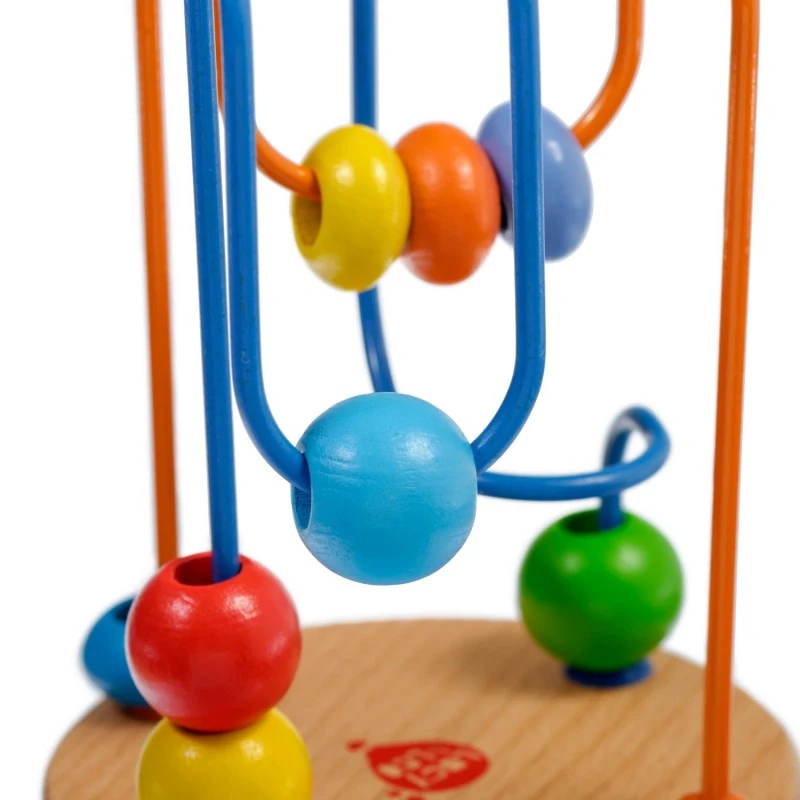 Лабиринт с мъниста Lucy&Leo, 2 спирали с 8 разноцветни мъниста